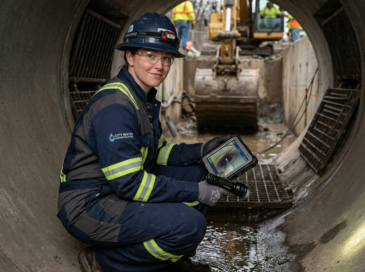 Sewer Line Inspection & Replacement in La Grange